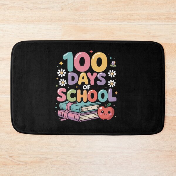 Item preview, 100 Days of School for Girls Kids Pink Coquette Bow Smarter designed and sold by BlassmausArt.