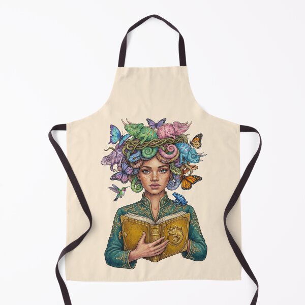 Item preview, Nature Goddess Reading Book Butterfly Crown designed and sold by TeeARTHY.