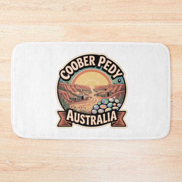 Item preview, Coober Pedy Australia Vintage Travel Sticker designed and sold by Random Designs.