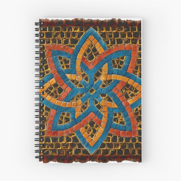 Item preview,  Floral Geometric Celestial Mosaic Interlace - W18 designed and sold by Anas Arts.