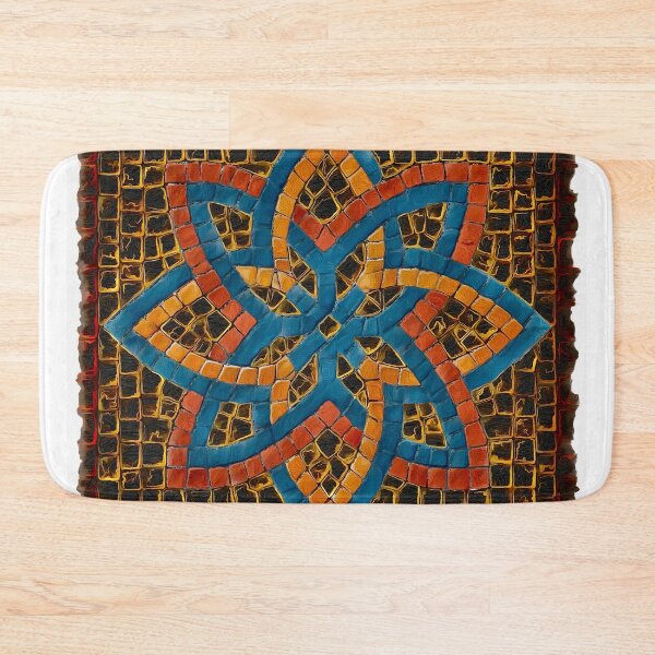 Item preview,  Floral Geometric Celestial Mosaic Interlace - W18 designed and sold by Anas Arts.