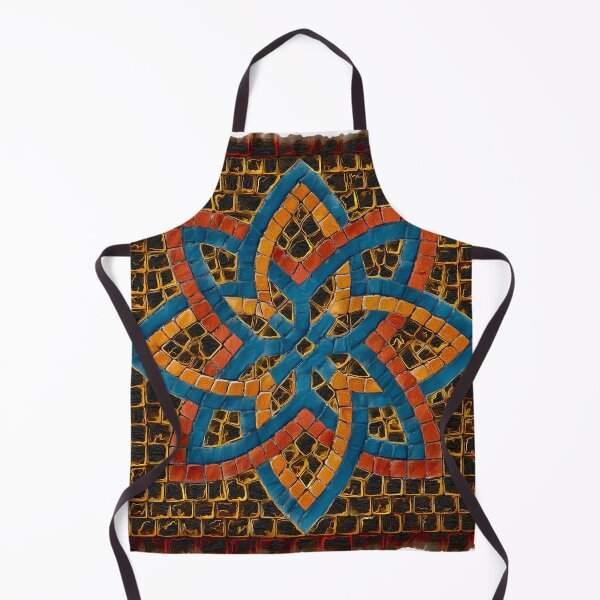 Item preview,  Floral Geometric Celestial Mosaic Interlace - W18 designed and sold by Anas Arts.