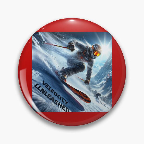 Item preview,  Velocity Unleashed: Extreme Downhill Skiing in 3D designed and sold by PaintMeWorld.