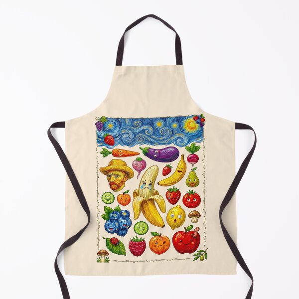 Item preview, Van Gogh Face Fruit Still Life designed and sold by TeeARTHY.