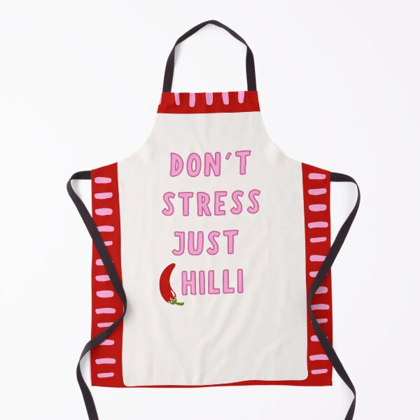 Item preview, Don't Stress Just Chilli Poster – Minimal Funny Wall Art Print designed and sold by highesttimeline.