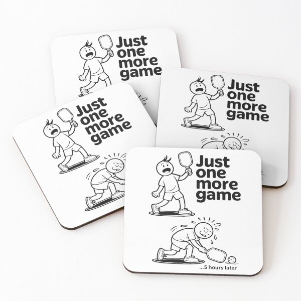 Item preview, Pickleball Marathon: One More Game designed and sold by Mindful56.
