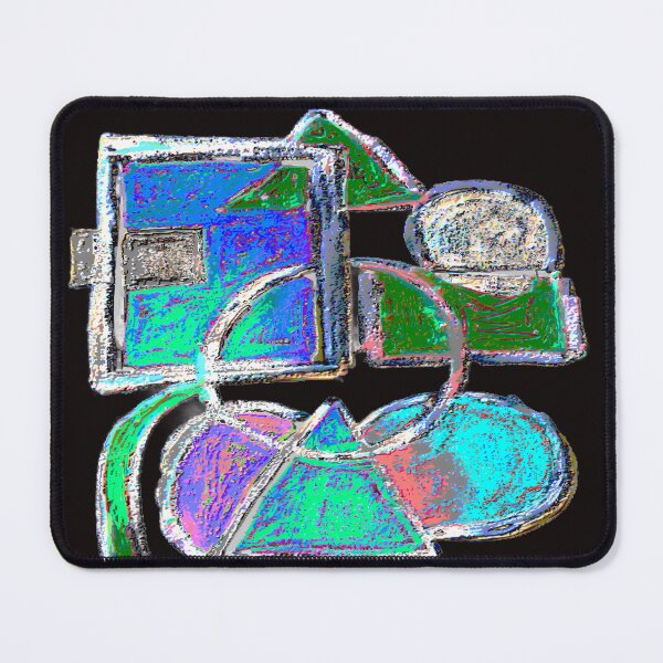 Item preview, Shapes Misbehaving Color Fun BR colorful geometric abstract design designed and sold by SmashingDeals.
