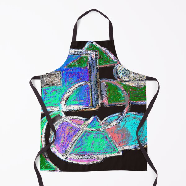 Item preview, Shapes Misbehaving Color Fun BR colorful geometric abstract design designed and sold by SmashingDeals.