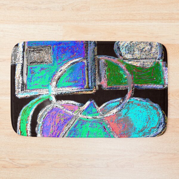 Item preview, Shapes Misbehaving Color Fun BR colorful geometric abstract design designed and sold by SmashingDeals.