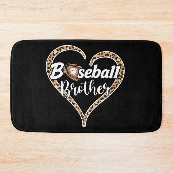 Item preview, Baseball Brother Leopard Heart Cute Design designed and sold by KIROSALS.