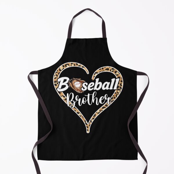 Item preview, Baseball Brother Leopard Heart Cute Design designed and sold by KIROSALS.