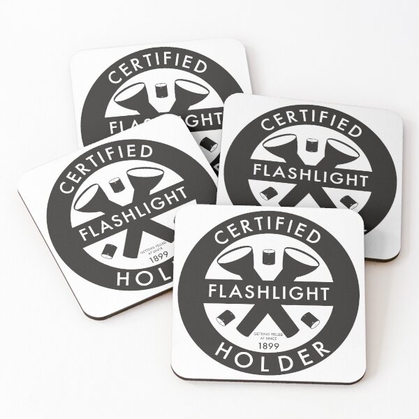 Item preview, Certified Flashlight Holder Tradesman Construction Badge designed and sold by Pinecone Place.