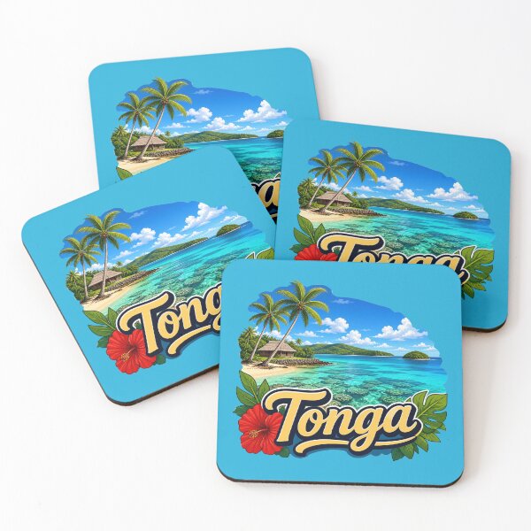 Item preview, Tonga Tropical Beach Paradise designed and sold by Myra365Art.