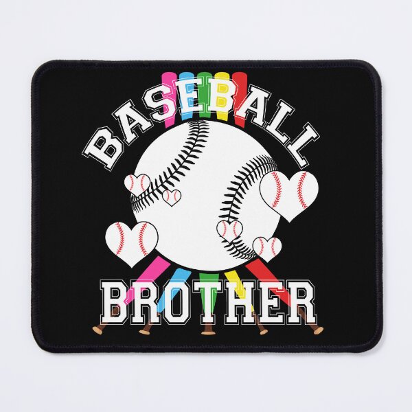 Item preview, Baseball Brother Rainbow Heart Colorful Bats Cute Design designed and sold by KIROSALS.