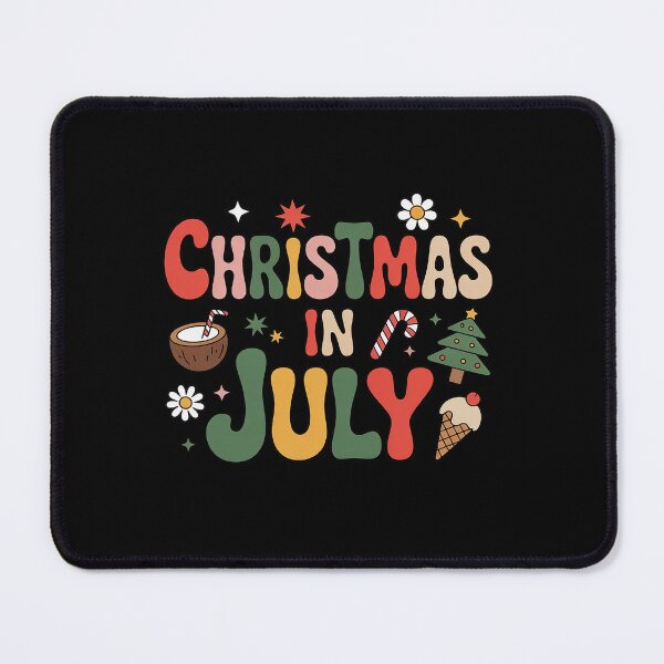 Item preview, Christmas in July Groovy Xmas Summer Men Women Kids designed and sold by BlassmausArt.