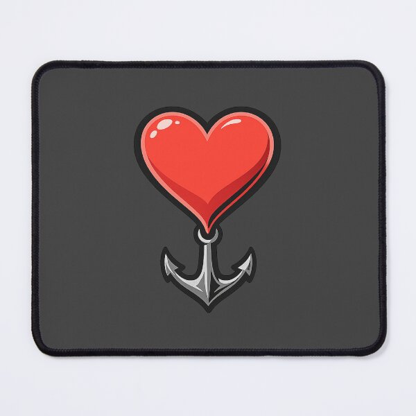 Item preview, Heavy Heart — Anchored Love designed and sold by DreamMachine69.