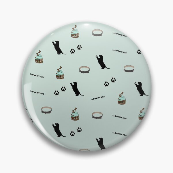 Item preview, Dog Items Paw I Love My Dog Sticker Pack Prints Posters Wall Art Magnet Home Coffee Cup Decoration TShirt Stationary Notebook Magnet Hat Kitchen Work School Office Redbubble Shop designed and sold by Saritas Boutique Shop.