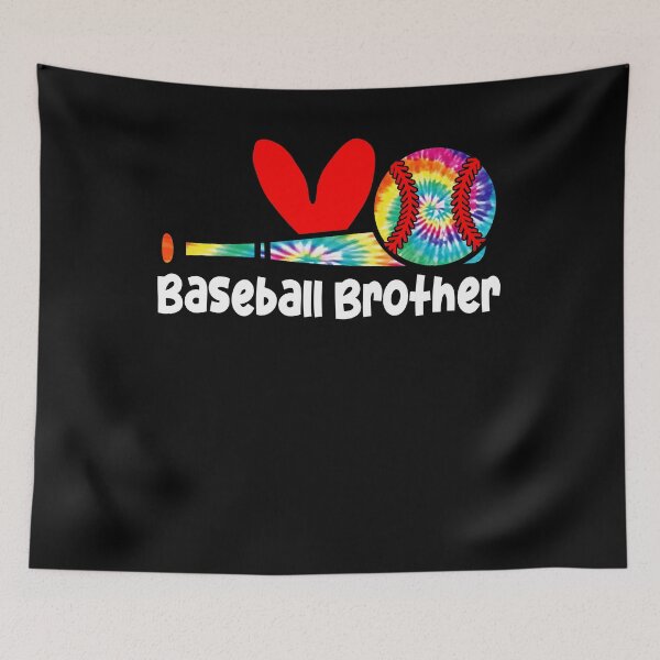 Item preview, Baseball Brother Tie Dye Bat Design designed and sold by KIROSALS.