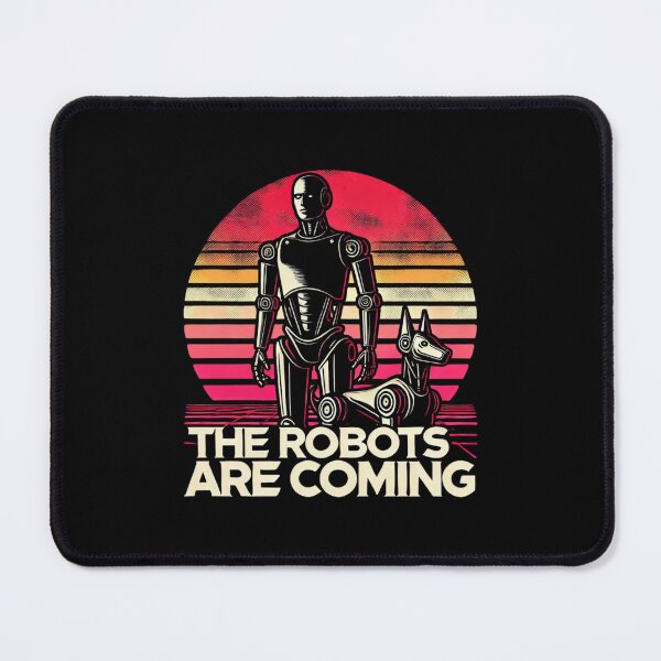 Item preview, Humanoid robot AI Robots Future Tech Design | The Bots Are Coming Futuristic Android Art designed and sold by TEEJAMBOREE.