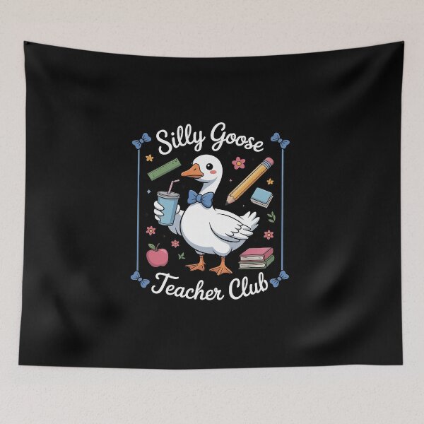 Item preview, Cute Goose Teacher Club for Women designed and sold by BlassmausArt.