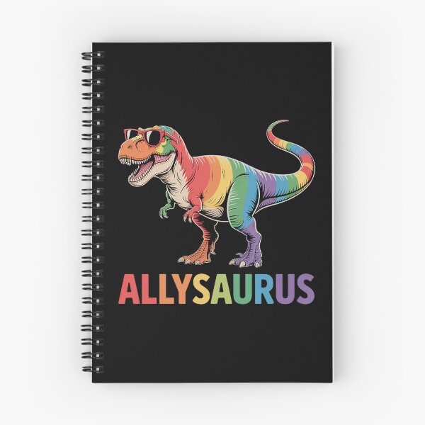 Item preview, Cute Dinosaur Rainbow Flag Ally LGBT Allysaurus LGBT Pride designed and sold by BlassmausArt.