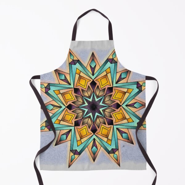 Item preview, Geometric Star Mandala Design - W17 designed and sold by Anas Arts.