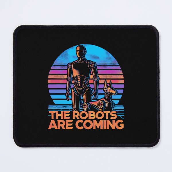 Item preview, Humanoid robot AI Robots Future Tech Design | The Bots Are Coming Futuristic Android Art designed and sold by TEEJAMBOREE.