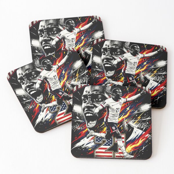 Item preview, Timothy Weah, United States designed and sold by NF Designs Studio DTF.