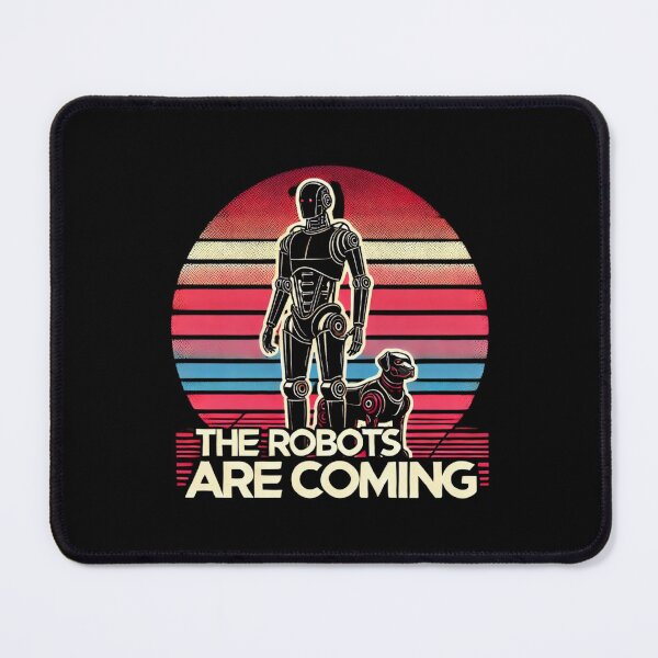 Item preview, Humanoid robot AI Robots Future Tech Design | The Bots Are Coming Futuristic Android Art designed and sold by TEEJAMBOREE.