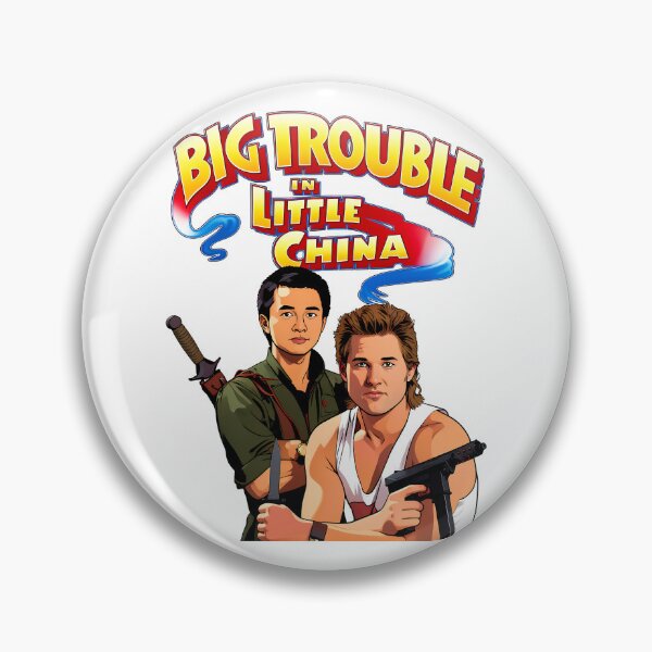Item preview, Jack Burton and Wang Chi - Big Trouble In Little China Fan Art designed and sold by darklordpug.