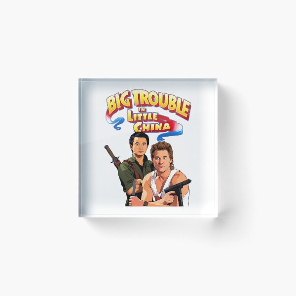Item preview, Jack Burton and Wang Chi - Big Trouble In Little China Fan Art designed and sold by darklordpug.