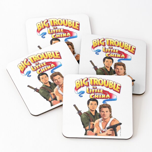 Item preview, Jack Burton and Wang Chi - Big Trouble In Little China Fan Art designed and sold by darklordpug.