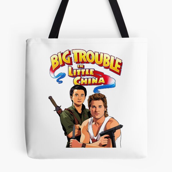 Item preview, Jack Burton and Wang Chi - Big Trouble In Little China Fan Art designed and sold by darklordpug.