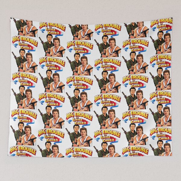 Item preview, Jack Burton and Wang Chi - Big Trouble In Little China Fan Art designed and sold by darklordpug.