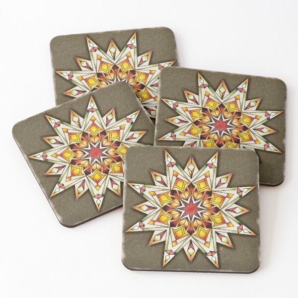 Item preview, Copy of Geometric Star Mandala Design - 2 designed and sold by Anas Arts.