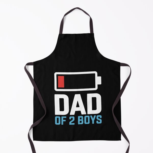 Item preview, Father's Day Dad of 2 Boys Man designed and sold by BlassmausArt.