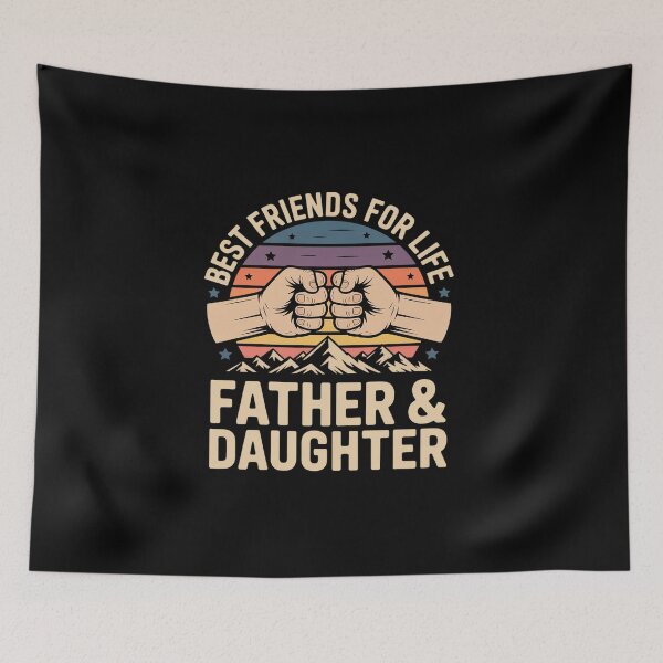 Item preview, Father and Daughter Best Friends for Life Dad Birthday designed and sold by BlassmausArt.