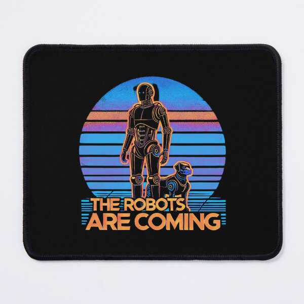 Item preview, Humanoid robot AI Robots Future Tech Design | The Bots Are Coming Futuristic Android Art designed and sold by TEEJAMBOREE.