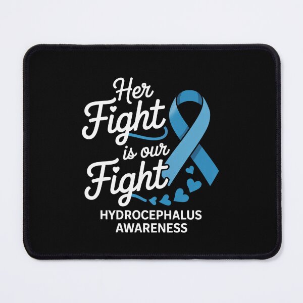 Item preview, Her Fight Is Our Fight Hydrocephalus Awareness designed and sold by BlassmausArt.