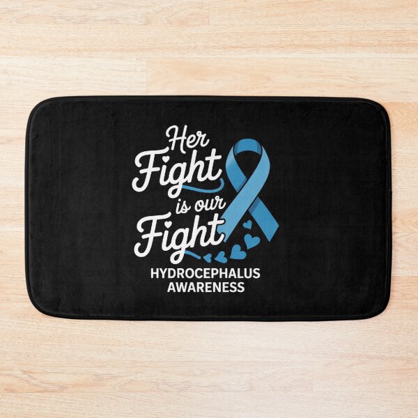 Item preview, Her Fight Is Our Fight Hydrocephalus Awareness designed and sold by BlassmausArt.