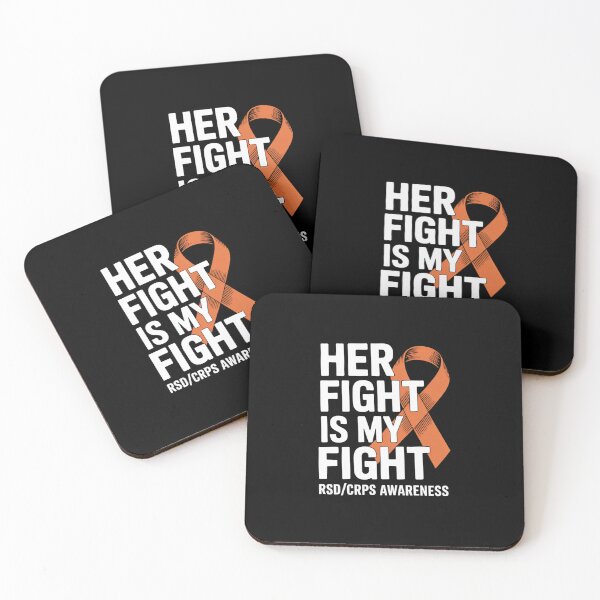 Item preview, Her Fight My Fight Orange Ribbon designed and sold by BlassmausArt.