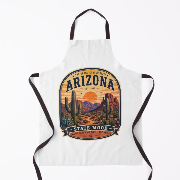 Item preview, Vintage Arizona Desert Sunset Retro Design designed and sold by StateMoodDesigns.