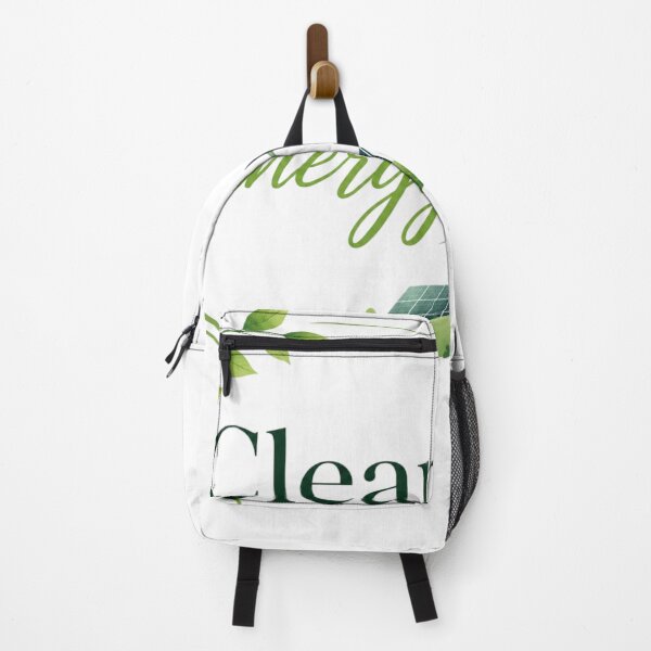 Item preview, Clean Energy Aesthetic Design – Eco Friendly Green Minimalist Typography with Nature Elements designed and sold by Sanika arts .
