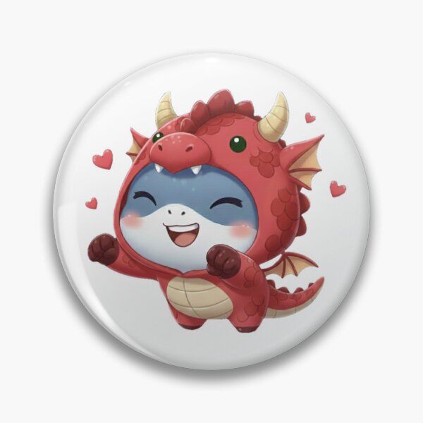 Item preview, Year of the Dragon - Funny Shark designed and sold by Nature's Chibis.
