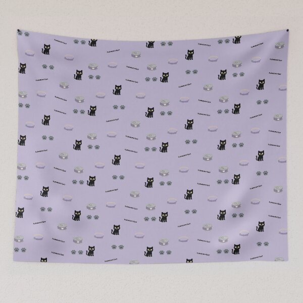 Item preview, I Love My Cat Sticker Pack Prints Posters Wall Art Magnet Home Coffee Cup Decoration TShirt Stationary Notebook Magnet Hat Kitchen Work School Office Redbubble Shop designed and sold by Saritas Boutique Shop.