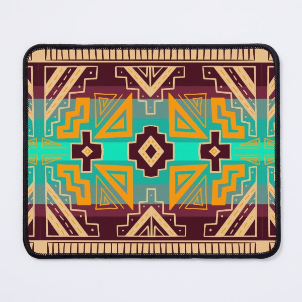 Item preview, Neon Native Rug Design  designed and sold by Crystal Dághaa’ii.