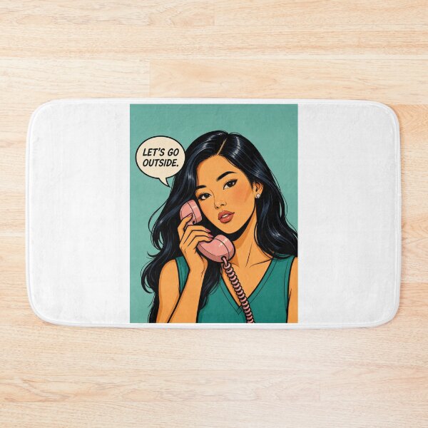 Item preview, Teal Pop Art Girl – Retro Comic Portrait designed and sold by SabraDD.