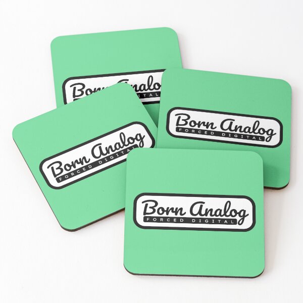 Item preview, Born Analog, Forced Digital designed and sold by Analog Threads & Goods.