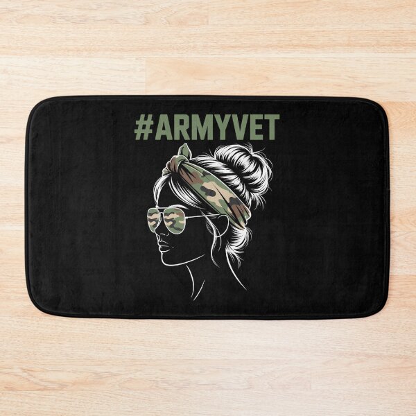 Item preview, Army Vet Life Messy Bun Sunglasses Veterans Day designed and sold by skulmanlatucool.