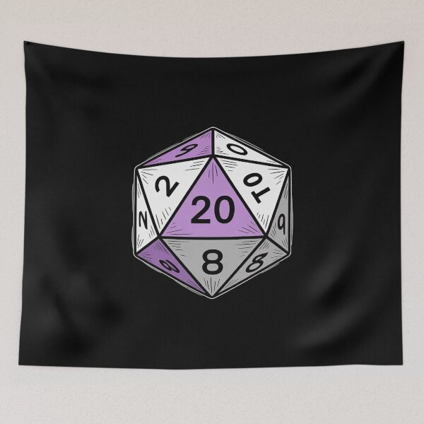 Item preview, Asexual Gamer RPG Dice Ace Pride Flag LGBTQ Men Boys Kids designed and sold by fferomananul.